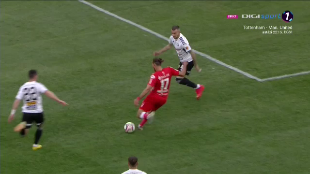 Supergolul înscris de Postolachi a fost anulat de VAR, în 'U' Cluj - UTA! Motivul pentru care arbitrul a anulat reușita_24