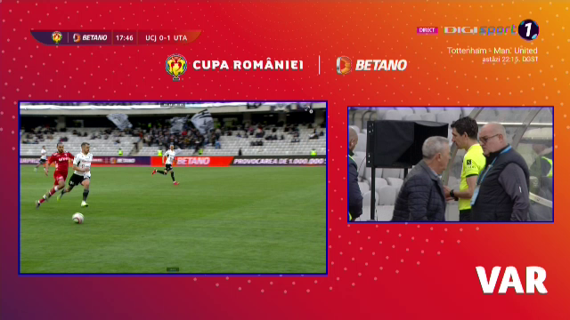 Supergolul înscris de Postolachi a fost anulat de VAR, în 'U' Cluj - UTA! Motivul pentru care arbitrul a anulat reușita_30