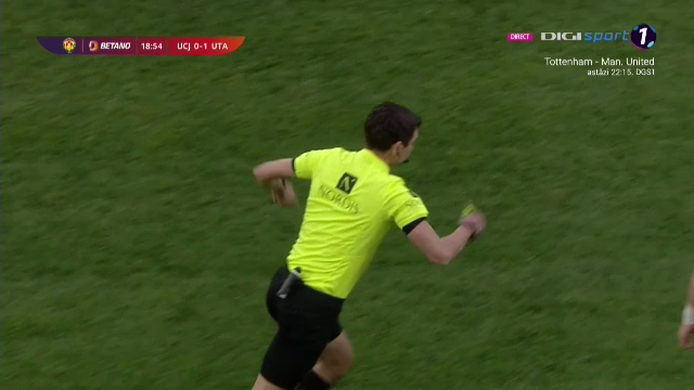 Supergolul înscris de Postolachi a fost anulat de VAR, în 'U' Cluj - UTA! Motivul pentru care arbitrul a anulat reușita_34
