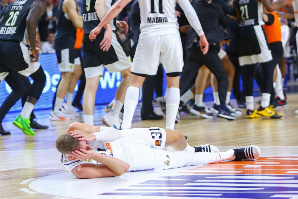 Bătaie ca-n Vestul Sălbatic! Jucătorii de la Partizan Belgrad, primiți ca niște eroi după incidentele violente de la Madrid_10