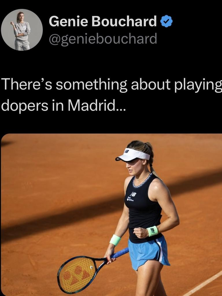 „E cumva să joci cu dopate la Madrid” Eugenie Bouchard a șters postarea halucinantă: ce a vrut să transmită canadianca_63