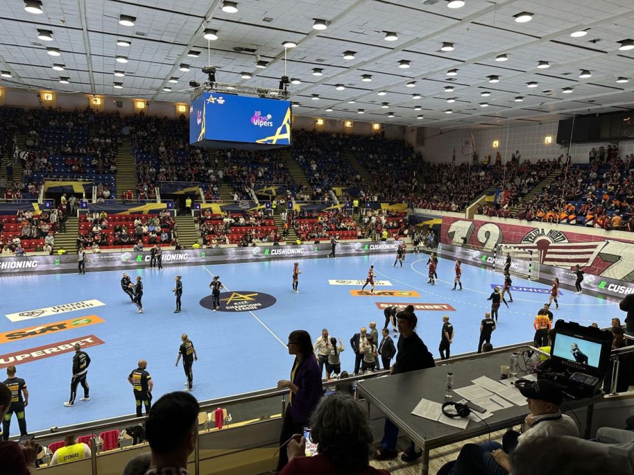 Rapid - Vipers 25-31 (12-18), în turul sferturilor Ligii Campionilor. Cu fruntea sus în fața campioanei en-titre. Greu cu Viakhireva și Katrine Lunde_8