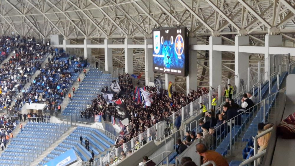 40 de ani de la Universitatea Craiova - Benfica! Coregrafia superbă pregătită de olteni pentru meciul cu FCSB_4