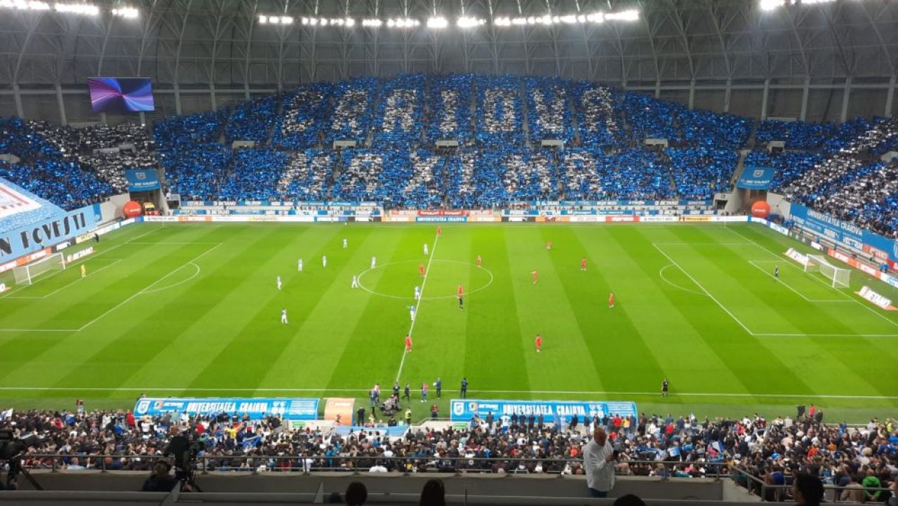 40 de ani de la Universitatea Craiova - Benfica! Coregrafia superbă pregătită de olteni pentru meciul cu FCSB_7