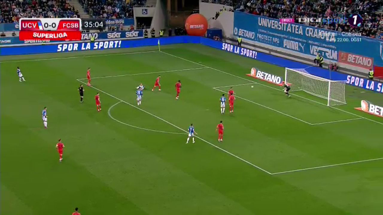 Universitatea Craiova – FCSB 1-2 | Dramatism total în Bănie! Paradele lui Târnovanu reaprind lupta la titlu! _8