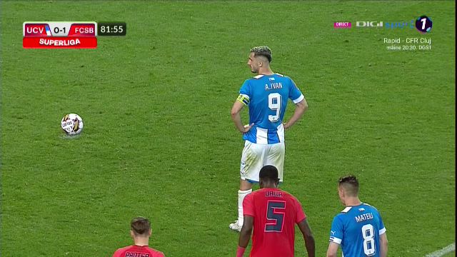 Ce a fost asta?! Execuție ireală a lui Andrei Ivan de la 11 metri în Universitatea Craiova - FCSB! Târnovanu nici nu s-a mișcat când a văzut cum a bătut _10