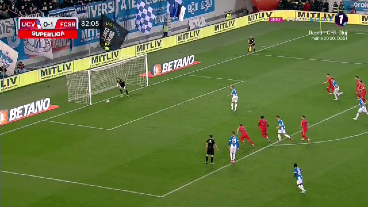 Ce a fost asta?! Execuție ireală a lui Andrei Ivan de la 11 metri în Universitatea Craiova - FCSB! Târnovanu nici nu s-a mișcat când a văzut cum a bătut _15