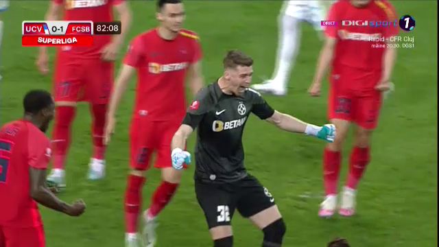 Ce a fost asta?! Execuție ireală a lui Andrei Ivan de la 11 metri în Universitatea Craiova - FCSB! Târnovanu nici nu s-a mișcat când a văzut cum a bătut _17