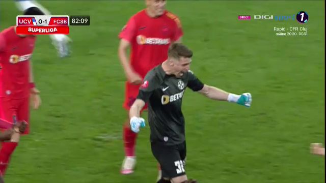 Ce a fost asta?! Execuție ireală a lui Andrei Ivan de la 11 metri în Universitatea Craiova - FCSB! Târnovanu nici nu s-a mișcat când a văzut cum a bătut _18