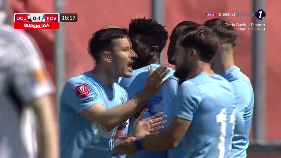 'U' Cluj - FC Voluntari 2-3 | Daniel Florea a marcat de două ori și a adus victoria pentru oaspeți pe final!_2