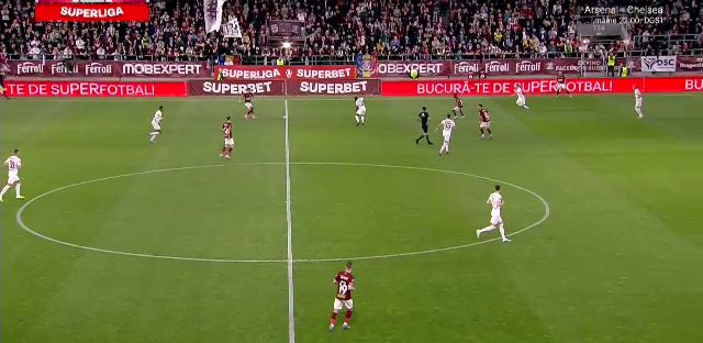 Rapid București - CFR Cluj 3-1 | CFR a deraiat în Giulești! Apărarea lui Petrescu nu l-a putut opri pe Dugandzic_1