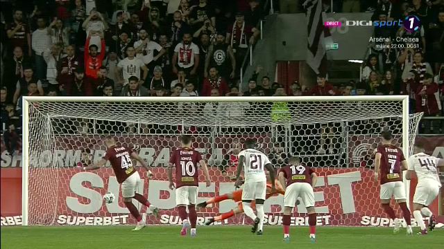 Rapid București - CFR Cluj 3-1 | CFR a deraiat în Giulești! Apărarea lui Petrescu nu l-a putut opri pe Dugandzic_3