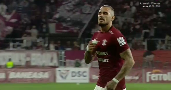 Rapid București - CFR Cluj 3-1 | CFR a deraiat în Giulești! Apărarea lui Petrescu nu l-a putut opri pe Dugandzic_4