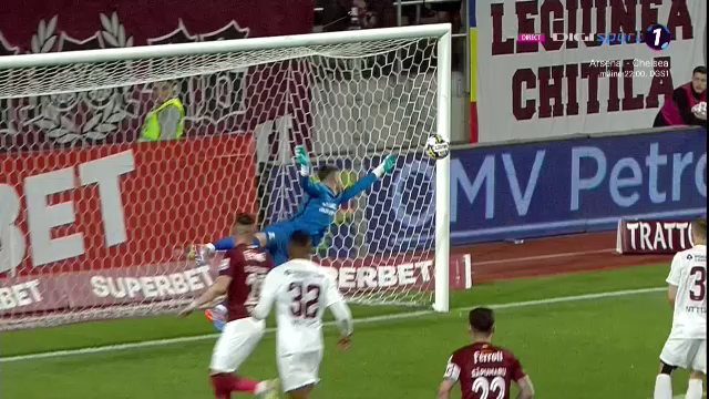 Rapid București - CFR Cluj 3-1 | CFR a deraiat în Giulești! Apărarea lui Petrescu nu l-a putut opri pe Dugandzic_7