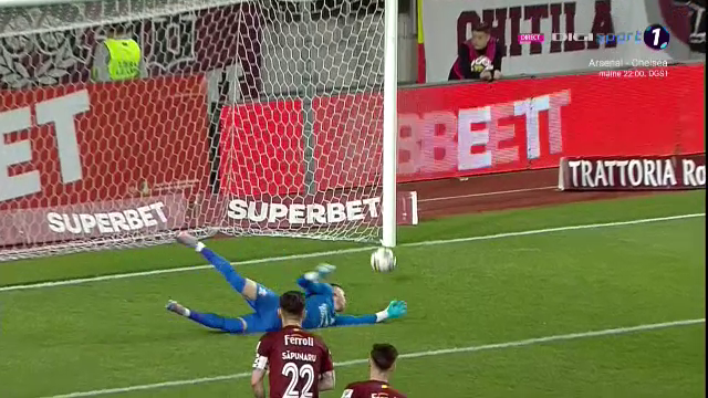 Rapid București - CFR Cluj 3-1 | CFR a deraiat în Giulești! Apărarea lui Petrescu nu l-a putut opri pe Dugandzic_12