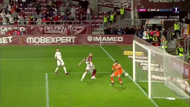 Rapid București - CFR Cluj 3-1 | CFR a deraiat în Giulești! Apărarea lui Petrescu nu l-a putut opri pe Dugandzic_15