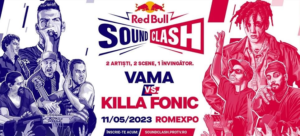 VOYO te trimite la Red Bull SoundClash! Fii creativ și vezi live Vama vs. Killa Fonic&nbsp;