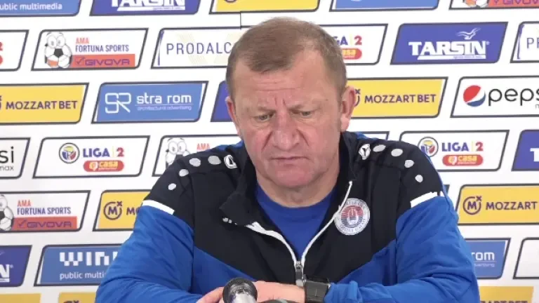 Dorinel Munteanu, după Poli Iași - Oțelul Galați 2-0 (02/05/2023)