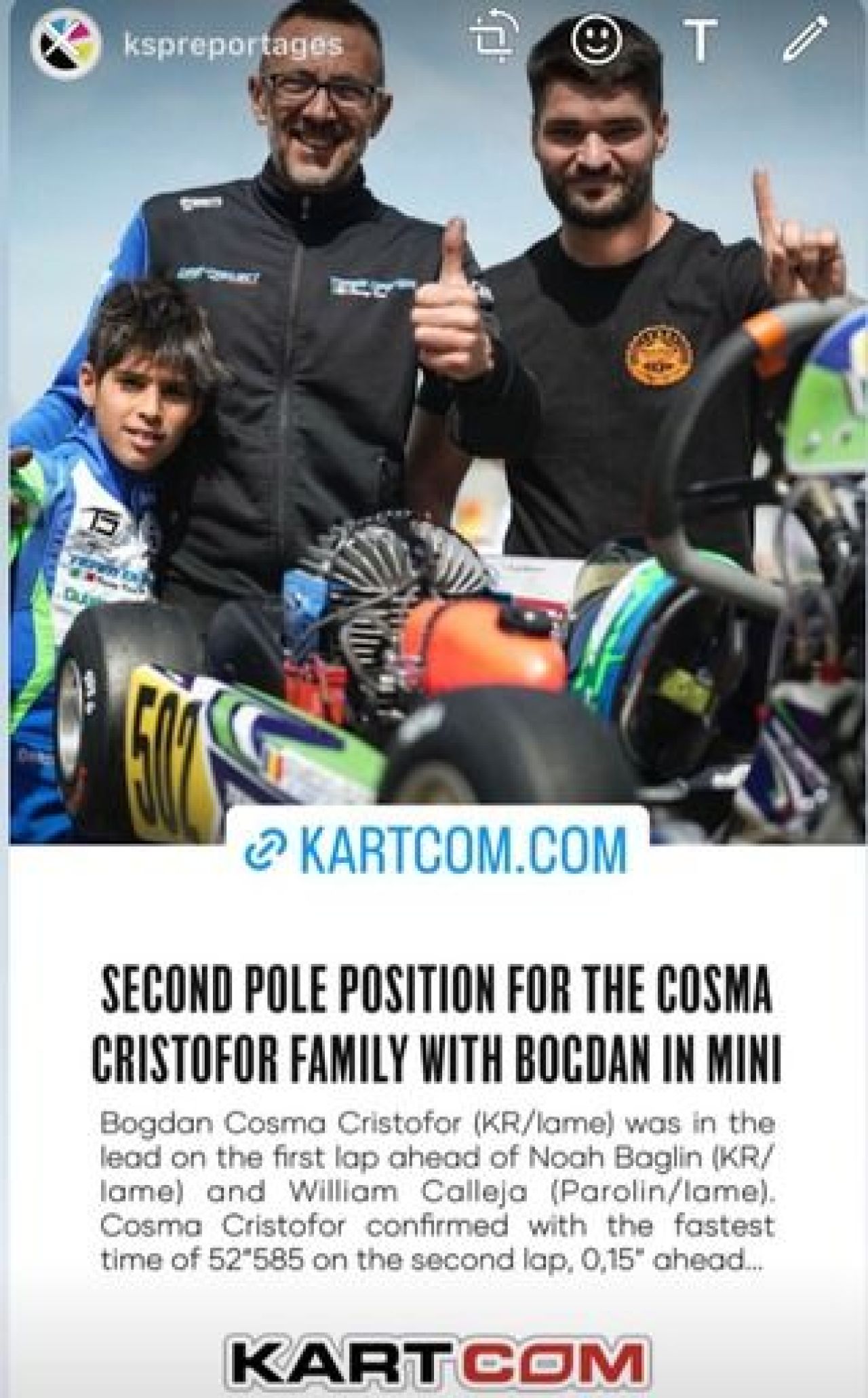 Premieră internațională în motorsport. Frații Cosma Cristofor, performanță uriașă la Cremona_10
