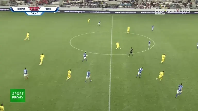 Rom&acirc;nia All Stars - FIFPro | Șut cu exteriorul al lui Nicolae Dică