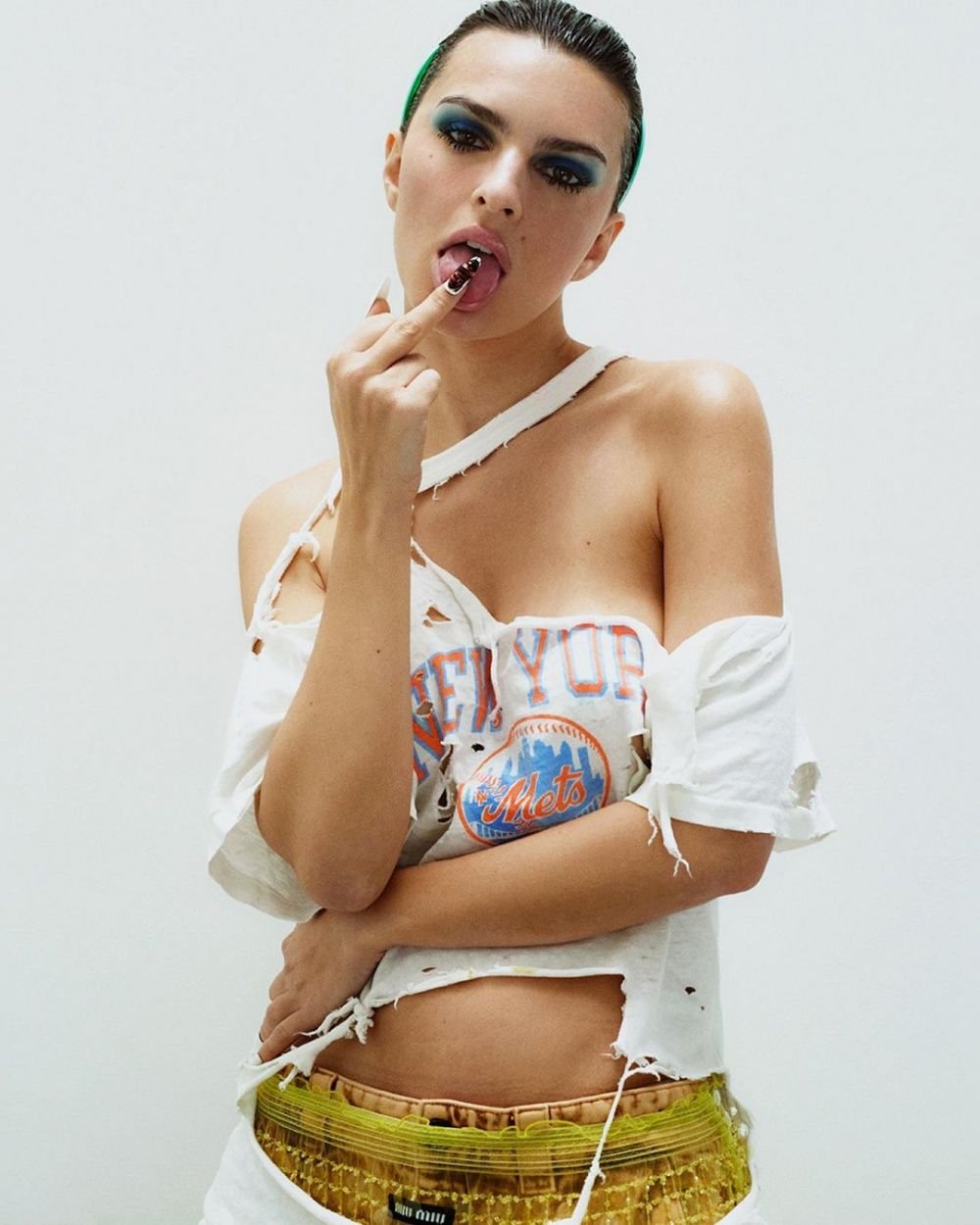 Emily Ratajkowski, talismanul lui Napoli?! Cum a apărut una dintre cele mai sexy femei din lume în urmă cu câteva zile _58