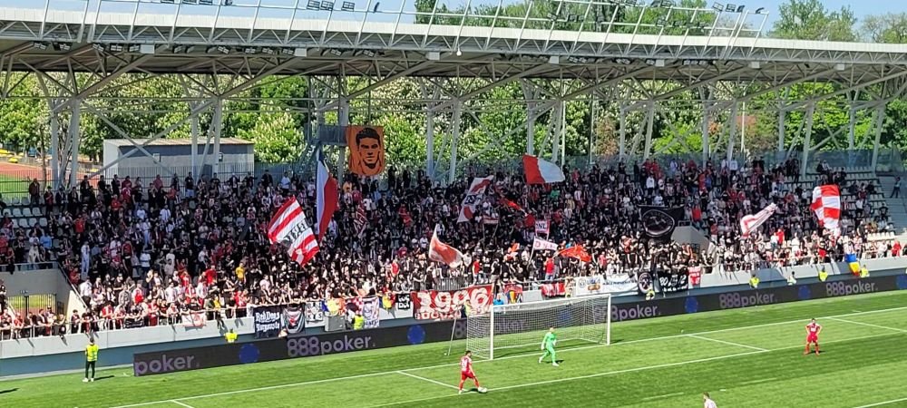 Cum arată tribunele stadionului ”Arcul de Triumf”, la ora meciului Dinamo - Unirea Dej_2