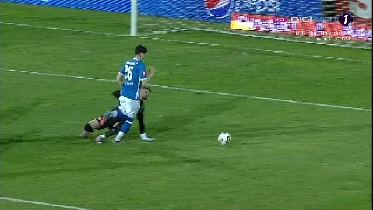 Penalty controversat pentru Farul în minutul 1 al meciului cu Rapid: Moldovan și-a făcut cruce după decizia lui Popa_3