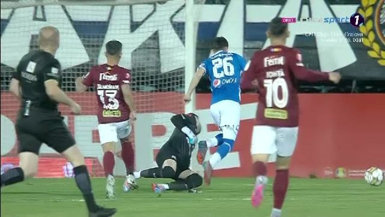 Penalty controversat pentru Farul în minutul 1 al meciului cu Rapid: Moldovan și-a făcut cruce după decizia lui Popa_13
