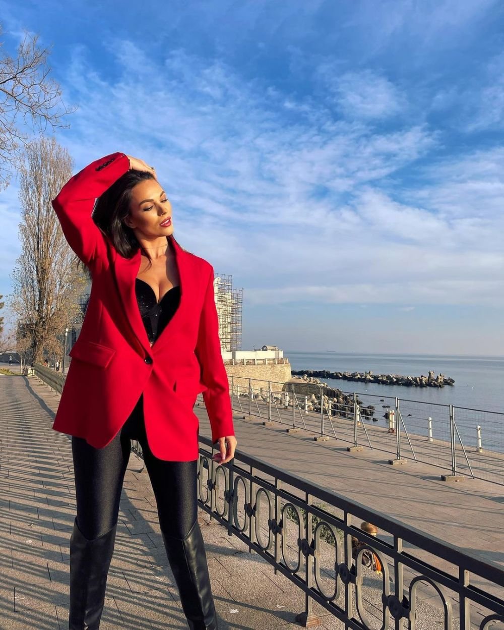 Cea mai înfocată suporteră a Farului, reacție explozivă după golul patru al constănțenilor. Cum a fost surprinsă în tribune_52