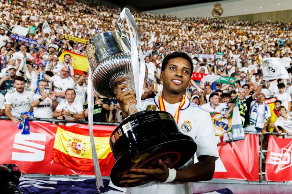 Real Madrid, campioană în Cupa Regelui Spaniei! Rodrygo i-a adus lui Ancelotti singurul trofeu care îi lipsea de la revenire! + Perez îl apără pe Vincius Jr. _4
