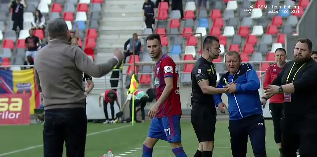 Tensiuni între Dorinel Munteanu și Daniel Oprița! Cum s-a încheiat ”scandalul”, după Steaua - Oțelul 1-1_10