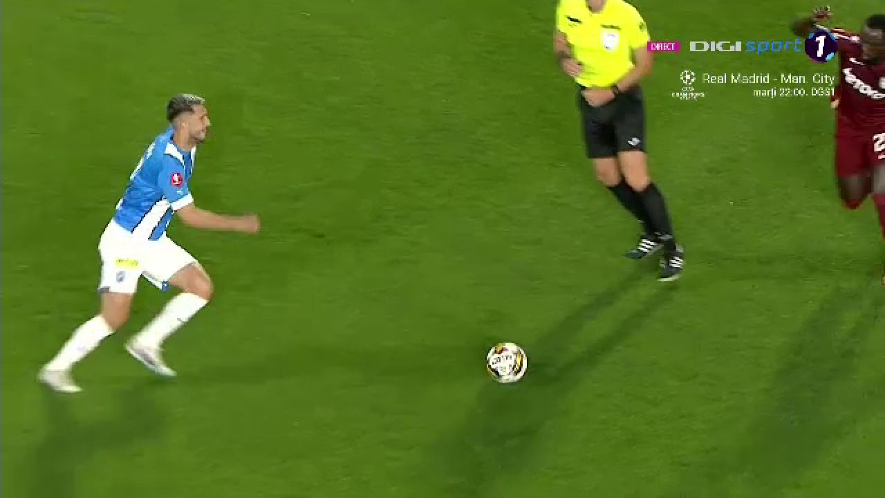 A fost roșu sau galben? Andrei Ivan a scăpat ca prin urechile acului. VAR-ul l-a salvat de o eliminare_3