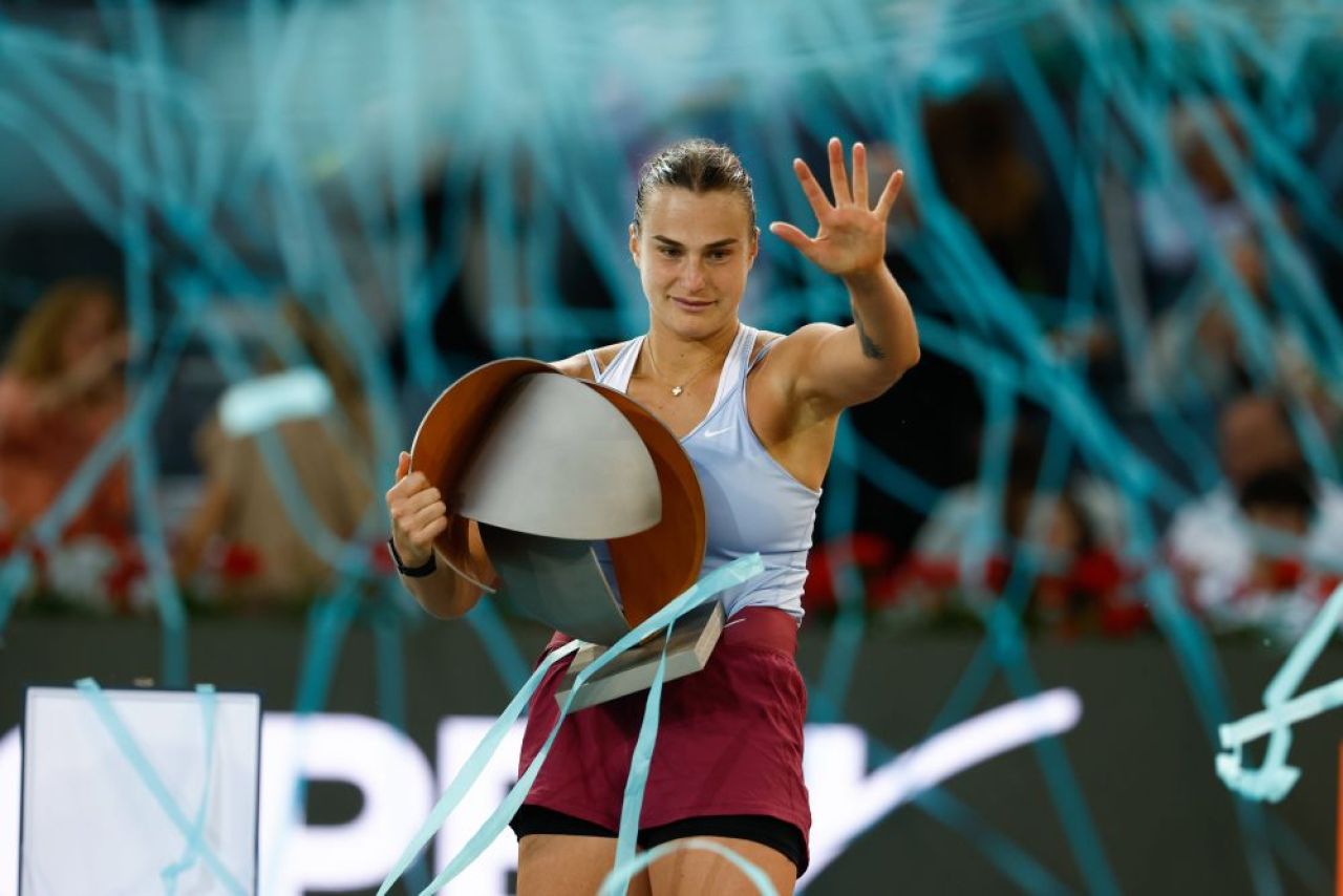 Câți bani a încasat Sabalenka după ce a devenit campioană la WTA Madrid_17