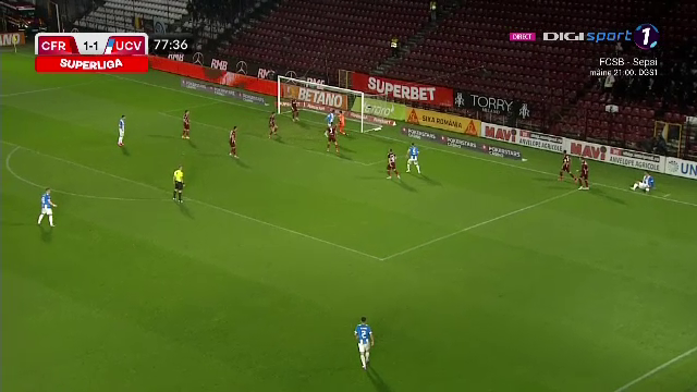 CFR Cluj - Universitatea Craiova 1-1 | Meci încins în Gruia! Dan Petrescu se îndepărtează de Farul Constanța _14