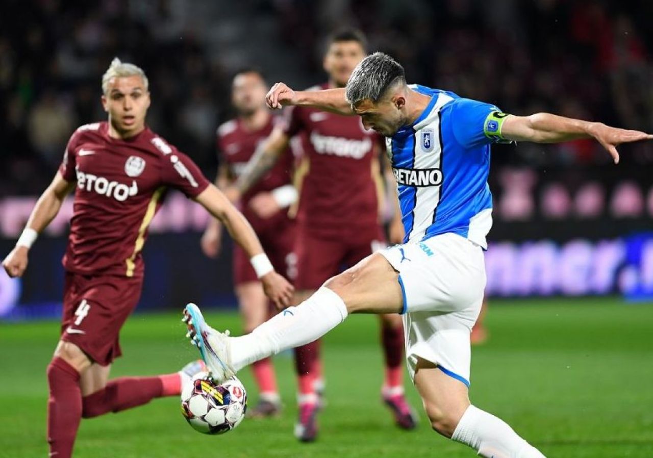 CFR Cluj - Universitatea Craiova 1-1 | Meci încins în Gruia! Dan Petrescu se îndepărtează de Farul Constanța _15