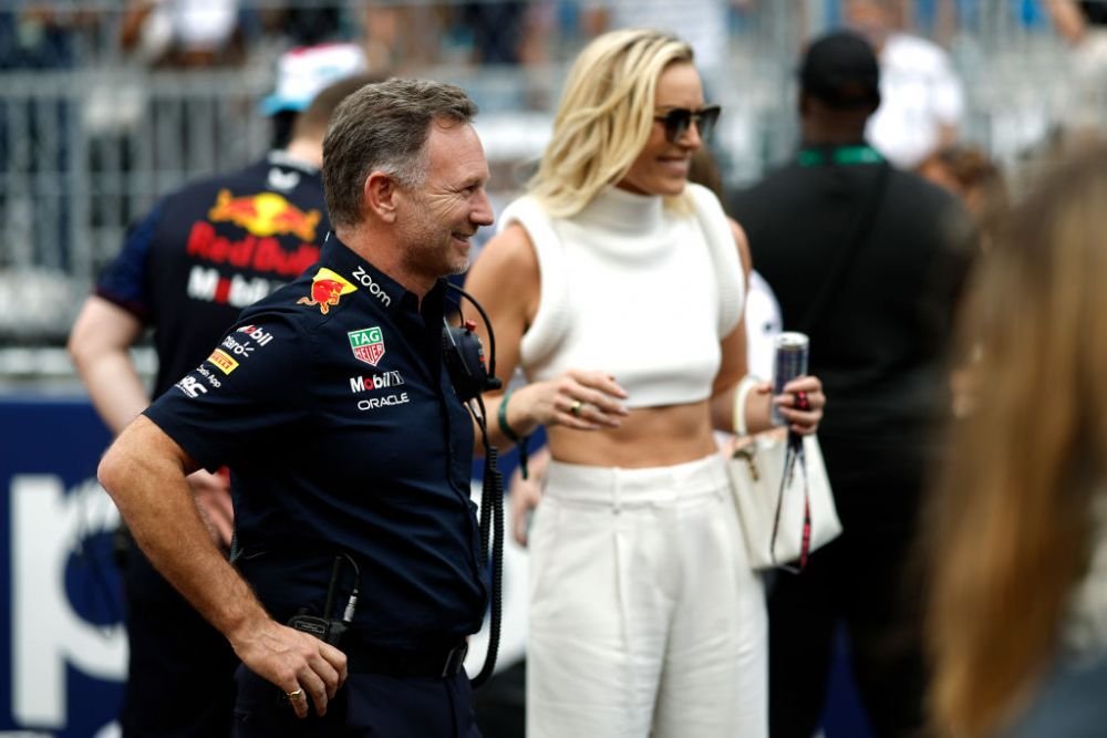 Shakira și Lindsey Vonn, apariții de senzație la Grand Prix-ul din Miami! Vedetele s-au înghesuit la Formula 1 _33