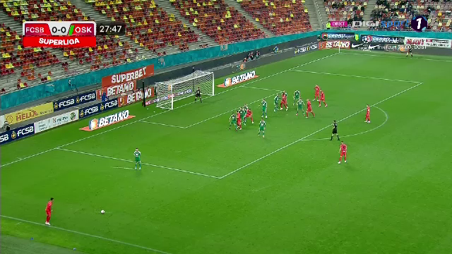 David Airlines! Miculescu s-a &icirc;nălțat peste defensiva adversă și a marcat primul gol din play-off