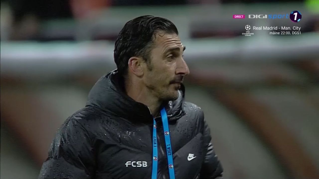 Gestul lui Elias Charalambous după golul marcat de Ovidiu Popescu, cu care FCSB a trecut în avantaj cu Sepsi OSK_8