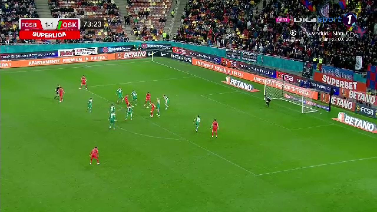 FCSB s-a „distrat” cu Sepsi pe final! Ovidiu Popescu și Andrei Cordea au mitraliat defensiva adversă_1