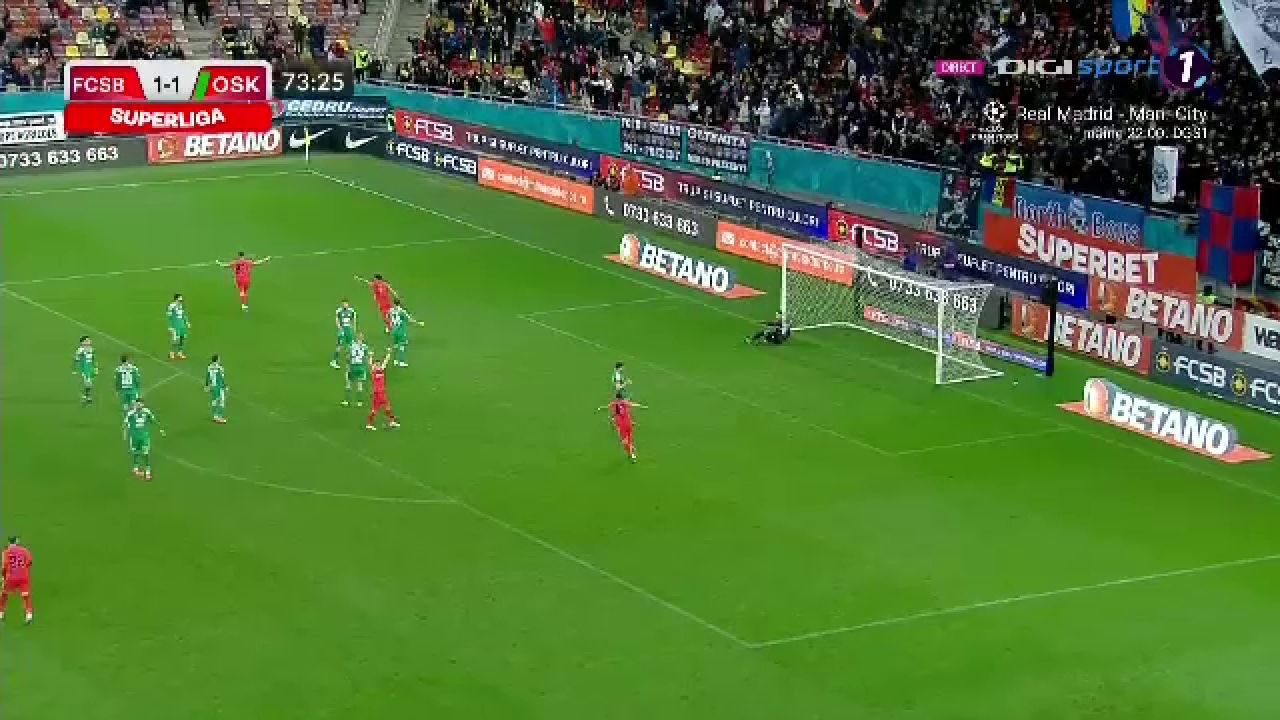FCSB s-a „distrat” cu Sepsi pe final! Ovidiu Popescu și Andrei Cordea au mitraliat defensiva adversă_10