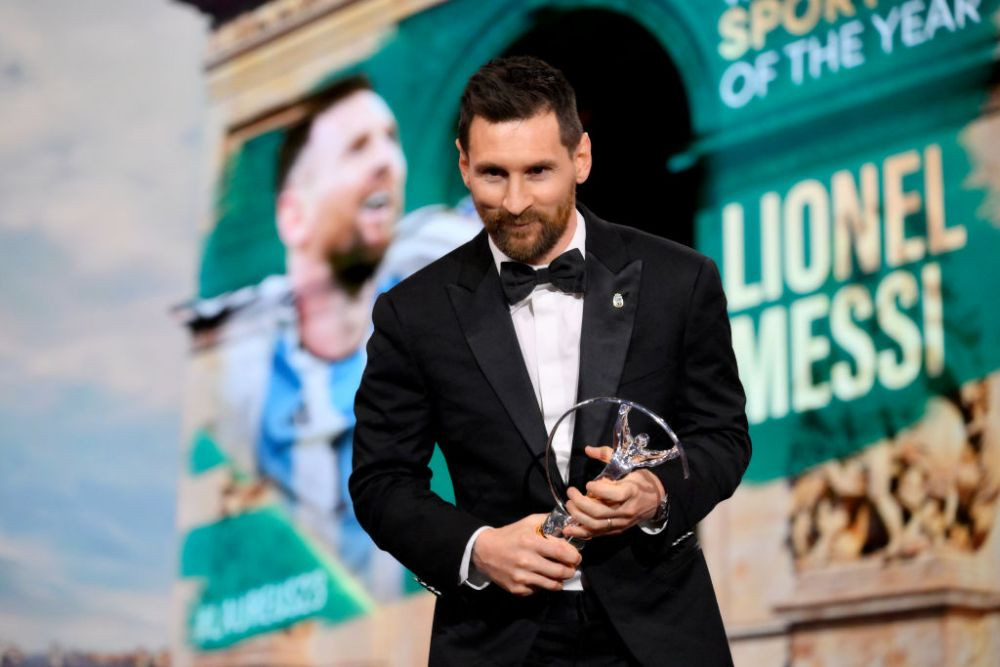 Lionel Messi, desemnat cel mai bun sportiv la gala Laureus. A omis PSG din discurs, dar a vorbit despre FC Barcelona: reacția clubului
