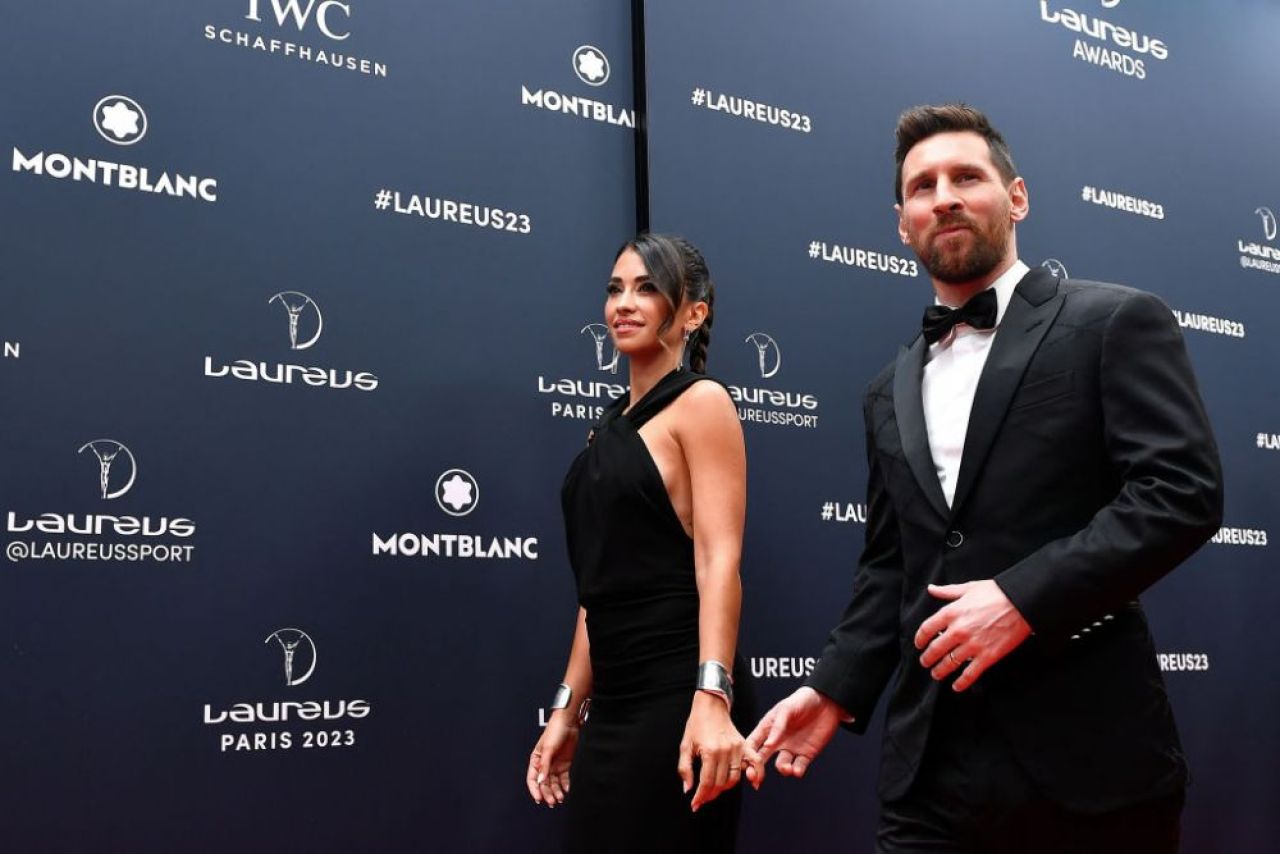 Reacția Georginei Rodriguez când a văzut ținuta purtată de Antonela Roccuzzo la gala Laureus. A stânit mii de reacții_1