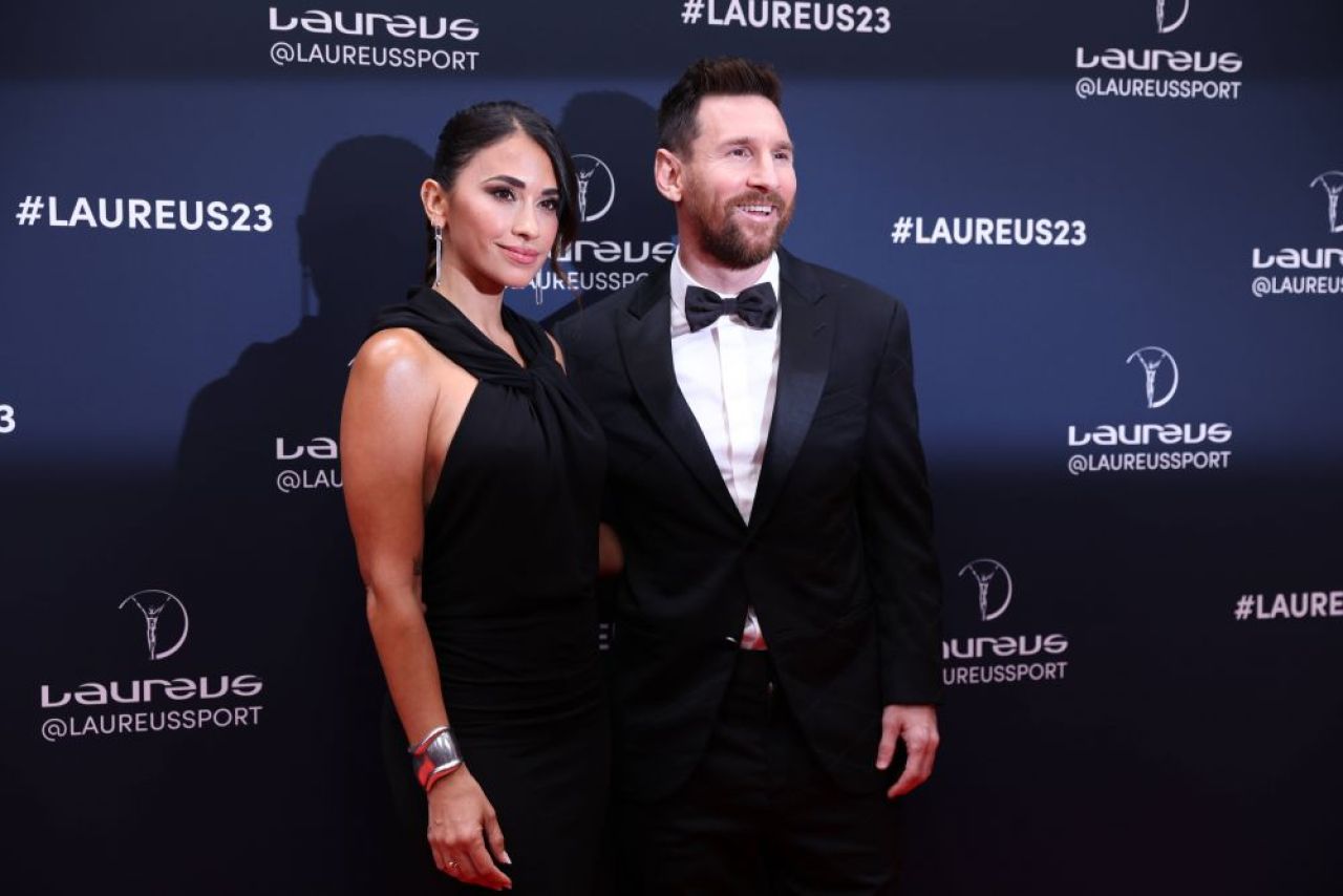 Reacția Georginei Rodriguez când a văzut ținuta purtată de Antonela Roccuzzo la gala Laureus. A stânit mii de reacții_4