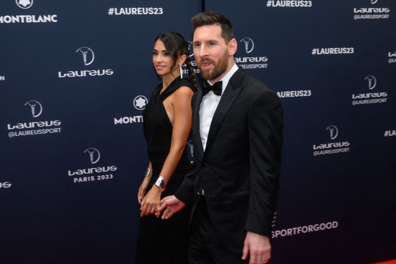 Reacția Georginei Rodriguez când a văzut ținuta purtată de Antonela Roccuzzo la gala Laureus. A stânit mii de reacții_5