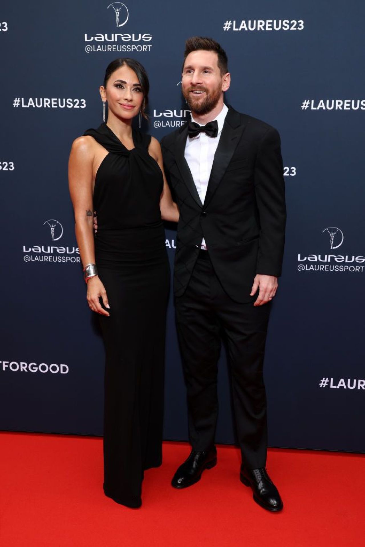 Reacția Georginei Rodriguez când a văzut ținuta purtată de Antonela Roccuzzo la gala Laureus. A stânit mii de reacții_11