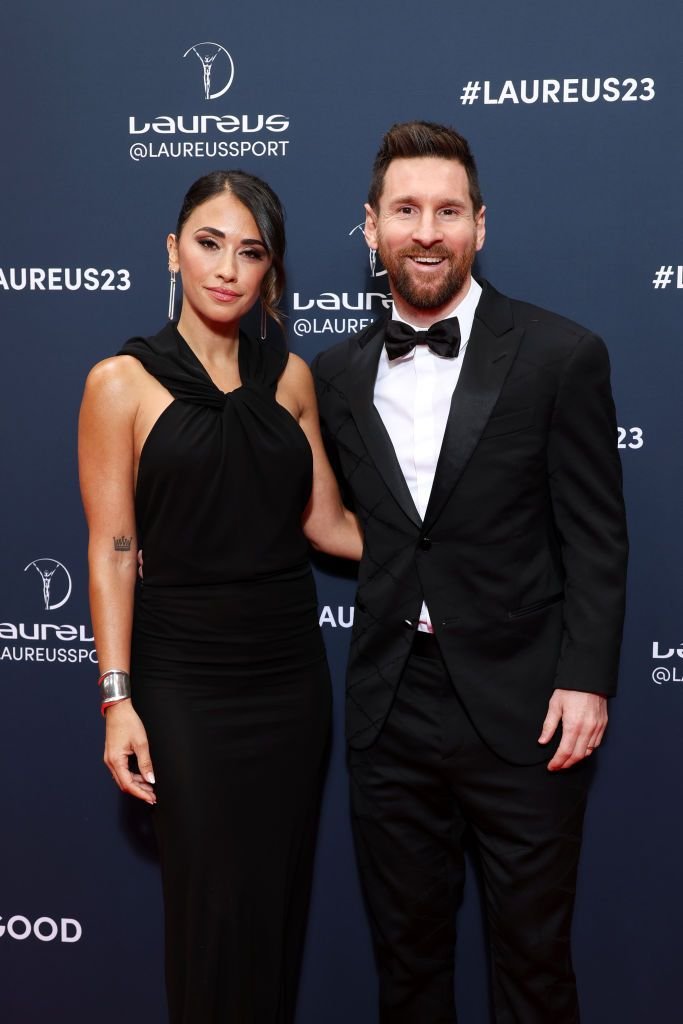 Reacția Georginei Rodriguez când a văzut ținuta purtată de Antonela Roccuzzo la gala Laureus. A stânit mii de reacții_15