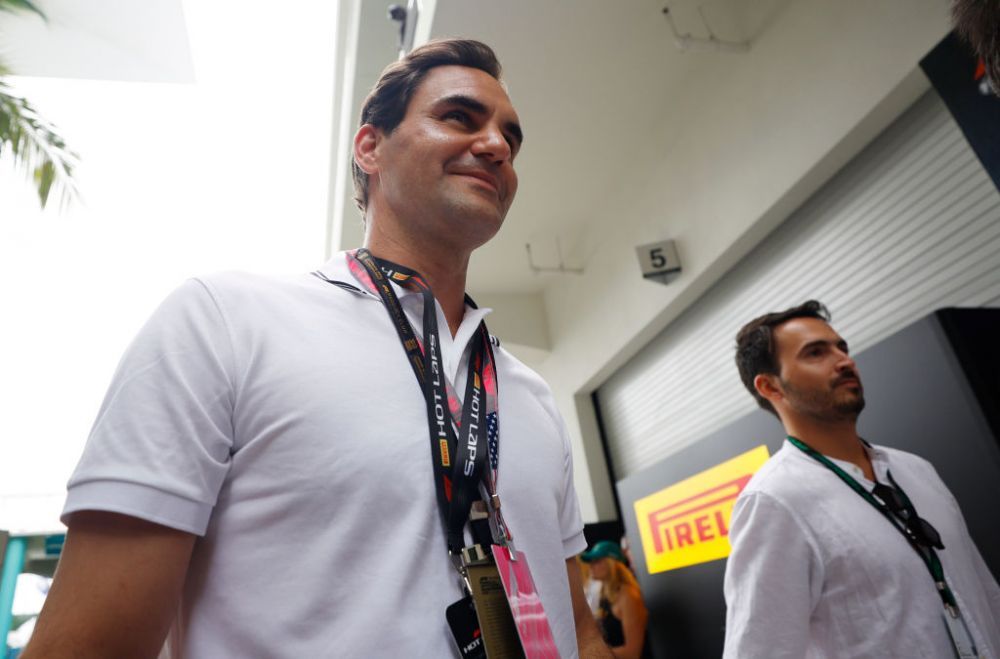 Imagini rare! Roger Federer a apărut alături de soție și copii la Grand Prix-ul din Miami_10