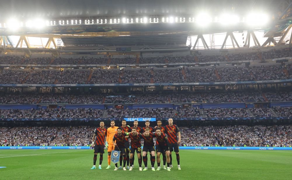 Imagini de poveste pe &bdquo;Santiago Bernabeu&rdquo;! Real și City se duelează pe un stadion arhiplin