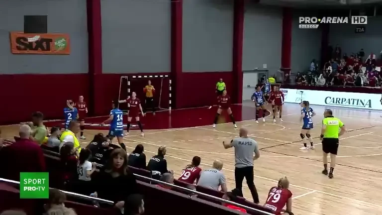 Rapid București - Gloria Bistrița-Năsăud | Start în forță pentru giuleștence în a doua parte a meciului!