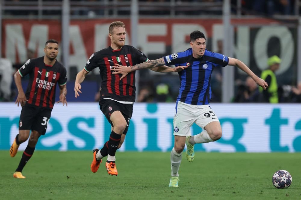 Motivul pentru care Inter a jucat fără sponsori pe tricou cu AC Milan, în semifinala UEFA Champions League _8
